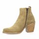 Patricia miller Boots cuir velours taupe