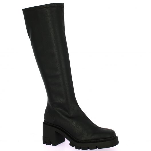 Miss elastic Bottes cuir noir