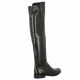 Pao Bottes cuir noir