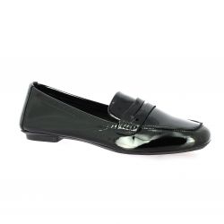 Reqins Mocassins cuir vernis noir