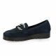 Reqins Mocassins cuir velours marine