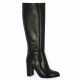 Pao Bottes cuir noir