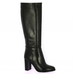 Pao Bottes cuir noir