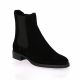 Spaziozero Boots cuir velours noir