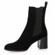 Pao Boots cuir velours noir