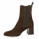 Pao Boots cuir velours marron