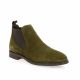 Alpe Boots cuir velours kaki