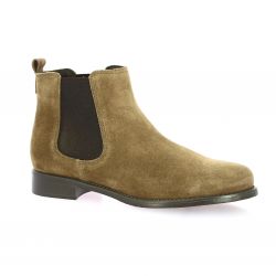 We do Boots cuir velours camel