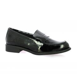 We do Mocassins cuir vernis noir
