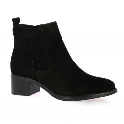 We do Boots cuir velours noir