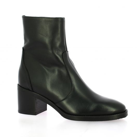 Gianni crasto Boots cuir noir