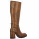 Pao Bottes cuir cognac