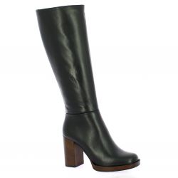 Pao Bottes cuir noir
