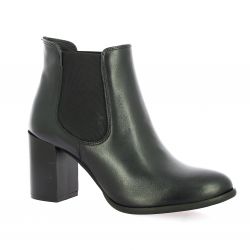 Pao Boots cuir noir