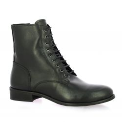 Pao Boots cuir noir