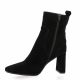 Pao Boots cuir velours noir