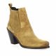 Spaziozero Boots cuir velours cognac