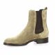 Spaziozero Boots cuir velours taupe