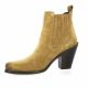 Spaziozero Boots cuir velours cognac