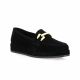 So send Mocassins cuir velours noir