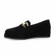 So send Mocassins cuir velours noir