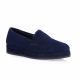 So send Mocassins cuir velours marine