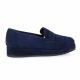 So send Mocassins cuir velours marine