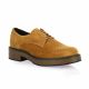 Exit Derby cuir velours cognac