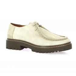 Exit Derby cuir velours gris
