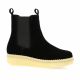 Exit Boots cuir velours noir