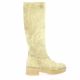 Exit Bottes cuir velours taupe
