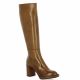 Pao Bottes cuir cognac