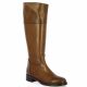 Pao Bottes cuir cognac