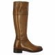 Pao Bottes cuir cognac