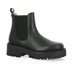 Exit Boots cuir noir