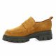 Exit Mocassins cuir velours cognac