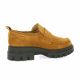 Exit Mocassins cuir velours cognac