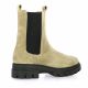 Exit Boots cuir velours taupe