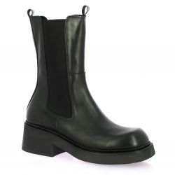 Stm Boots cuir noir