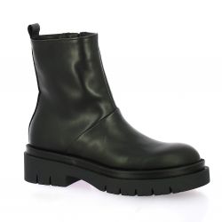 Stm Boots cuir noir