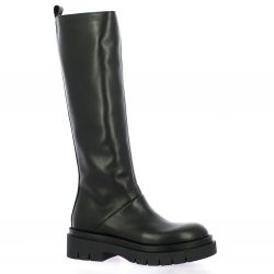 Stm Bottes cuir noir