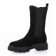 Cf Boots cuir velours noir