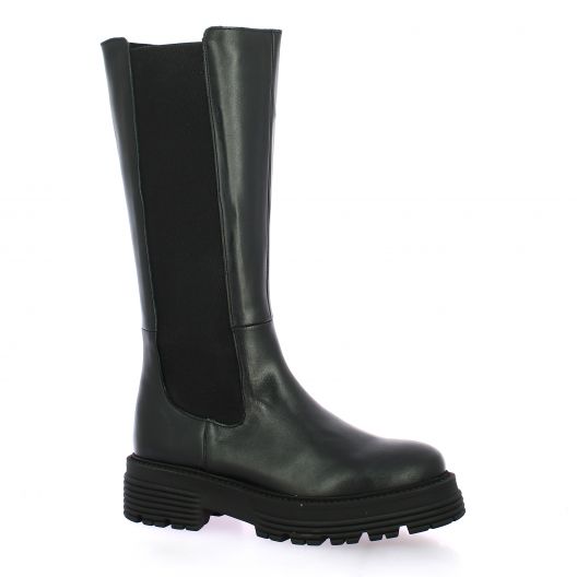 We do Bottes cuir noir