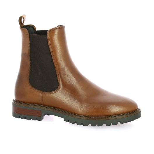 Pao Boots cuir cognac