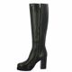 Lara may Bottes cuir noir