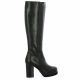 Lara may Bottes cuir noir