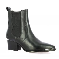 Iqonic Boots cuir noir