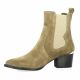 Iqonic Boots cuir velours taupe