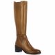 Pao Bottes cuir cognac