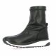 Gaimo Boots cuir velours noir